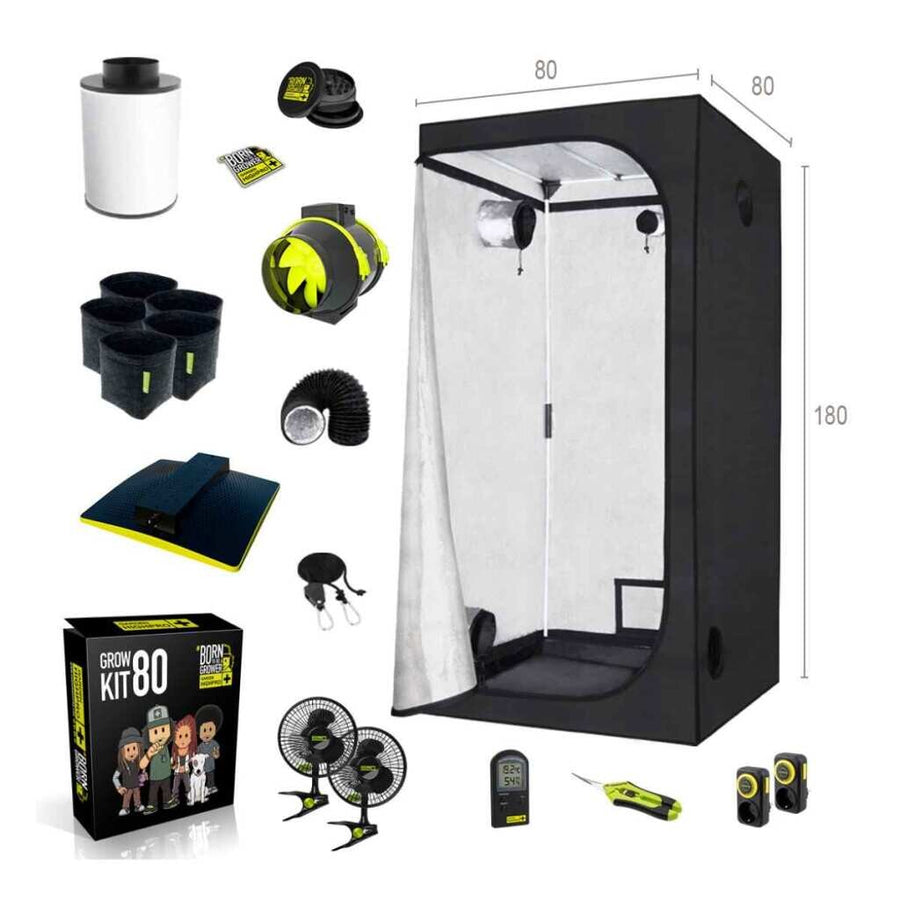GHP Grow-Zelt Set + 2xLED 120x60x180 cm 300W